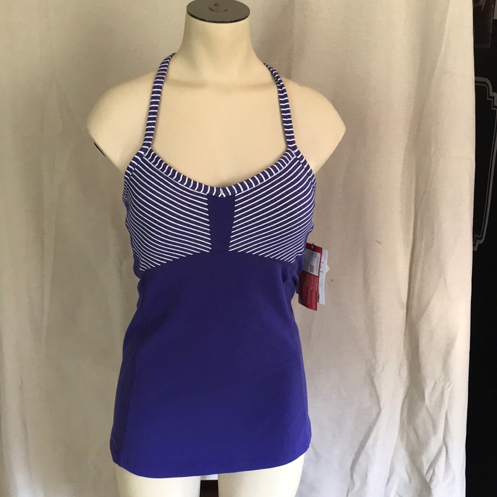 Athleta Fulfillment tank, purple, size small